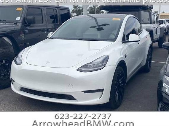 TESLA MODEL Y 2021 5YJYGDEE9MF082960 image